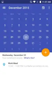 Today Calendar captura 5