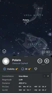 Stellarium Mobile captura 14