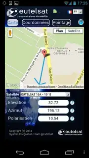 Eutelsat satellite finder captura 4