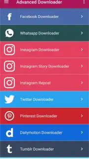 Advanced Downloader captura 2