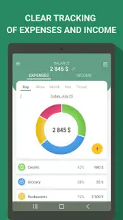 Money manager & expenses captura 15