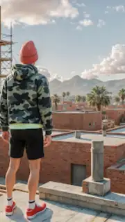 Going Up Jump Parkour Rooftop captura 5