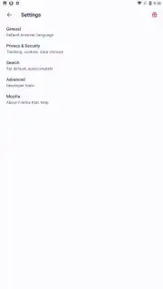 Firefox Klar captura 3