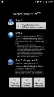 SecureTether WiFi captura 2