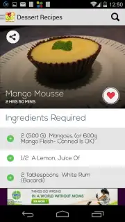 Dessert Recipes Free captura 1