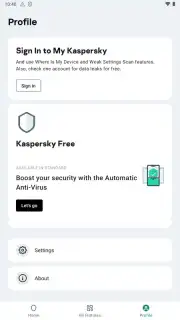 Kaspersky Antivirus & VPN captura 10