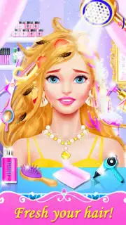 Hair Nail Salon: Makeup Games captura 6