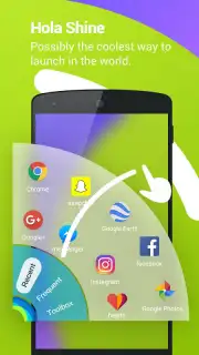 Hola Launcher captura 4