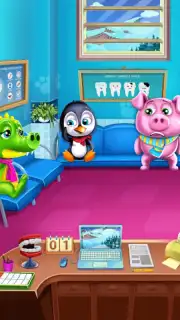 Pet Doctor Kids Dentist Game captura 5
