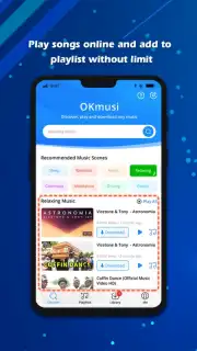 OKmusi - Any Music MP3 Downloader captura 6