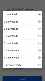 Firefox Send captura 2