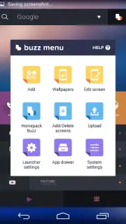 Buzz Launcher captura 1