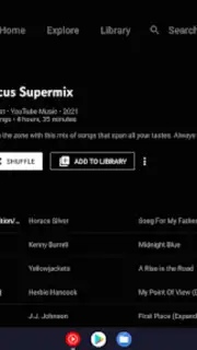 YouTube Music for Chromebook captura 2