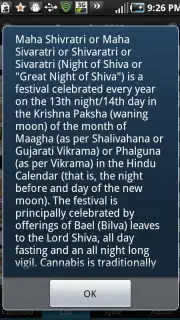 Desi Calendar captura 2