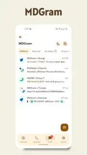 MDGram Messenger captura 5