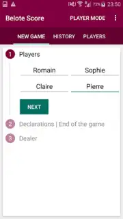 Belote Score captura 7