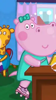 Kids Cafe with Hippo captura 4