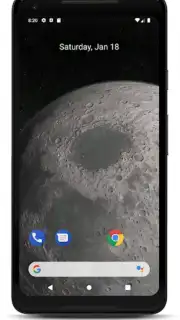 Moon 3D Live Wallpaper captura 2