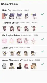 Otaku Nadu Sticker Pack captura 6