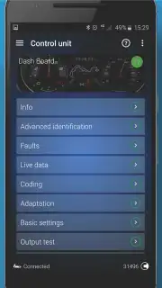 OBDeleven VAG car diagnostics captura 11