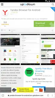 Yandex Browser Lite captura 3