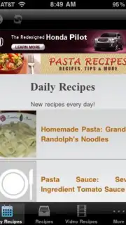 Pasta Recipes captura 4