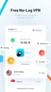 Pawxy: Private VPN Browser captura 7