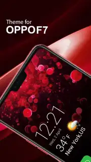 Oppo F7 Launcher - Themes and Wallpapers captura 7