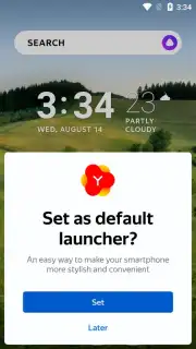 Yandex Launcher captura 8