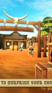 Western Fps Cowboy Sniper Town captura 3