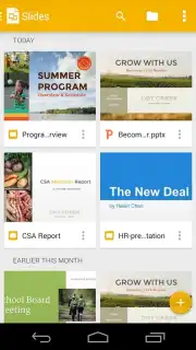 Google Slides captura 3