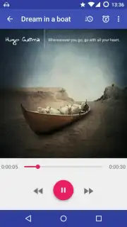 Material Audiobook Player captura 6