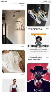 Pinterest Lite captura 1