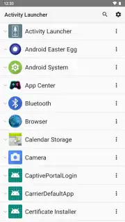 Activity Launcher captura 13
