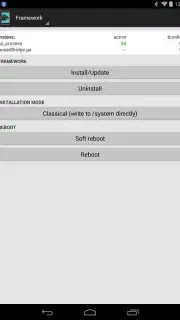 Xposed Installer captura 5
