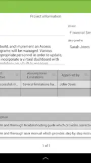 MobiDB Project Management captura 17