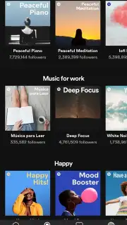 Spotify Lite captura 2