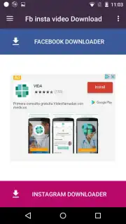 Fb insta video Download captura 8