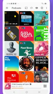 Podcast Addict captura 2