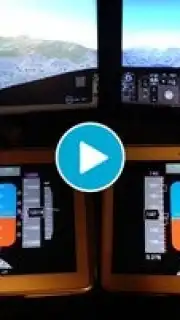 Flightgear PFD captura 1