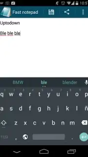 Fast Notepad captura 2