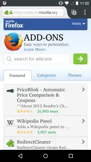 Firefox Beta captura 2