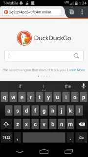 Orfox: Tor Browser captura 9