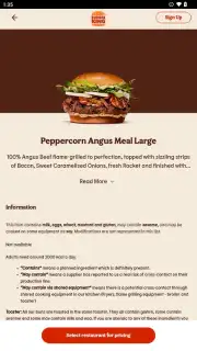 Burger King App: Food & Drink captura 17