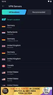 VPN Proxy Master captura 2