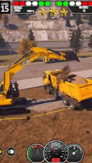 JCB Game Snow Excavator Games captura 6