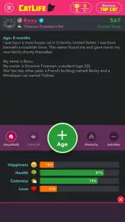 CatLife: BitLife Cats captura 1