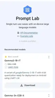 Google AI Edge Gallery captura 15