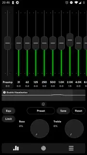 Poweramp Equalizer captura 1