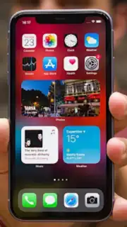 iPhone 14 Launcher iOS 16 2023 captura 1